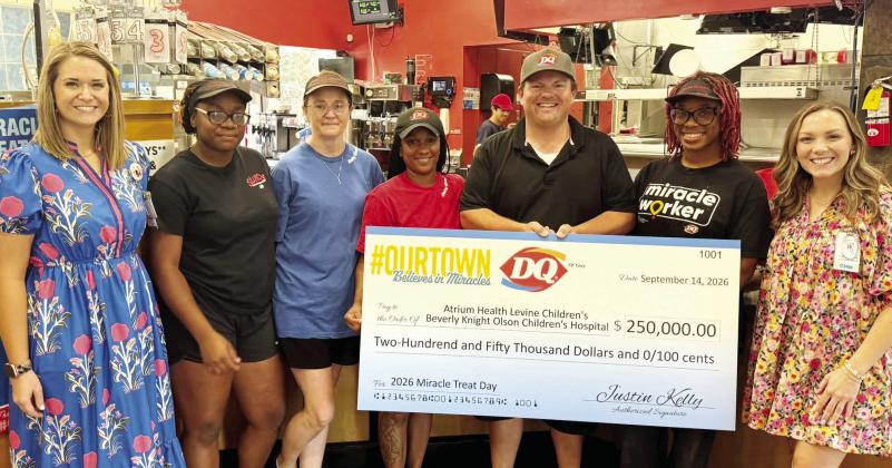 Miracle Day check presented to children’s hospital