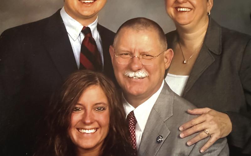 The Haney family in 2010 CONTRIBUTED