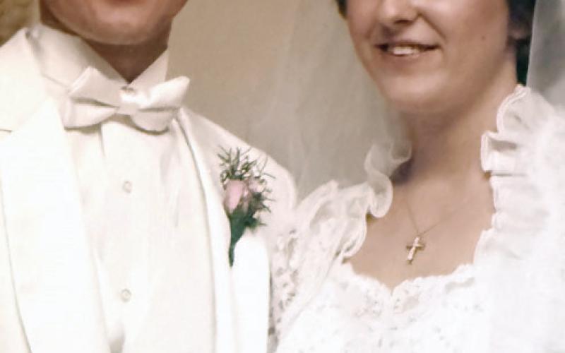 John and Gale on their wedding day 1983. CONTRIBUTED