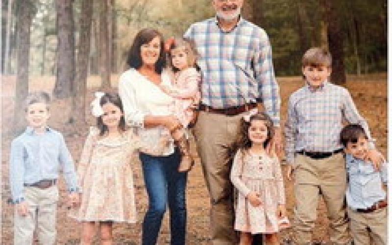 The Weidners with grandchildren in 2020. CONTRIBUTED