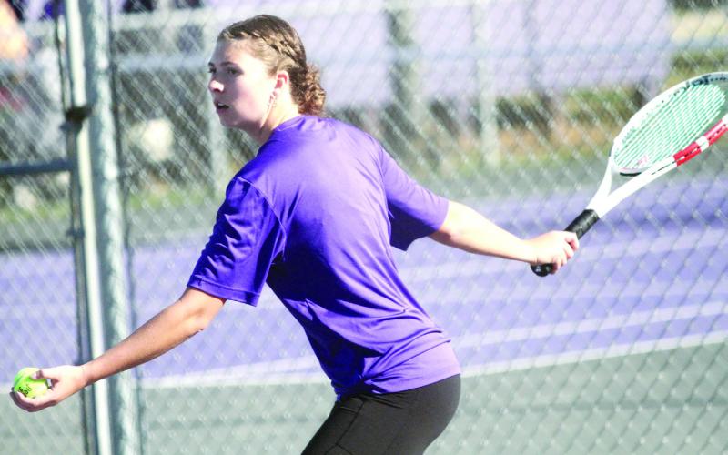 The Lady Hounds are scheduled to close the regular season with matches against GMC and ACE. BRAD HARRISON/Staff