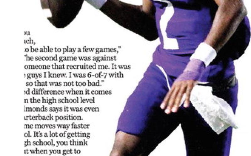 Edmonds pleased after first season, eager to challenge for starting job