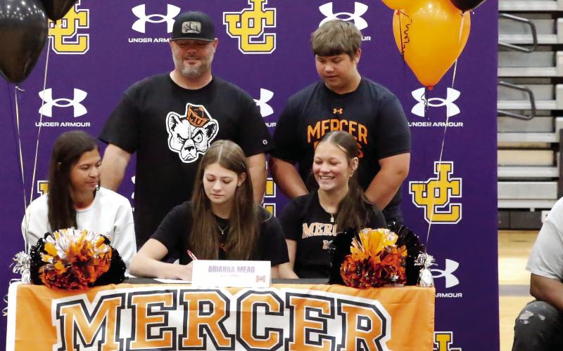 Brianna Mead will continue cheerleading close to home, heading to Mercer. LINDSEY THOMAS/Contributed