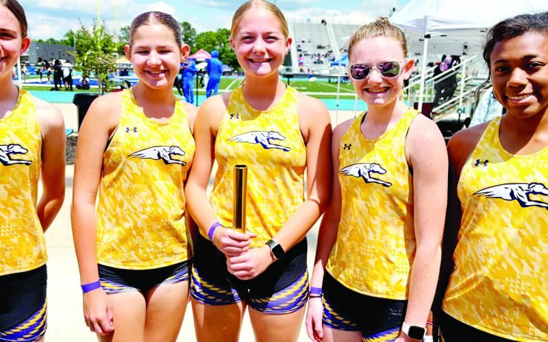 The Lady Greyhounds concluded their distance season on Monday with a placement of 13th at Monday’s state meet. CONTRIBUTED PHOTOS