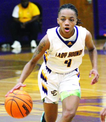Amaris Ridgeway led the Lady Greyhounds in scoring during both of last week’s wins. BRAD HARRISON/Staff