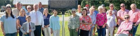Historic marker dedicated for Bradley