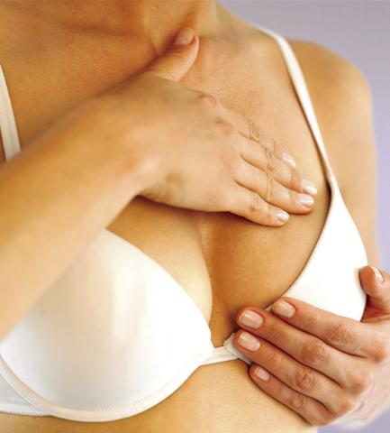 Physical symptoms of breast cancer