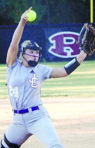 Four strong innings from Ciara Stephens paced the Lady Hounds to a win on Monday. BRAD HARRISON/Staff