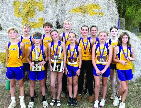Middle school girls win region title, boys take second