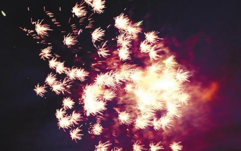 The fireworks at this year’s Independence Day Extravaganza will be similar to last year’s. NATHAN CLARKE/Contributed