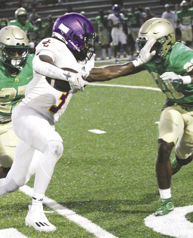 Tyler Stewart led the Greyhounds in receiving touchdowns last year. BRAD HARRISON/Staff