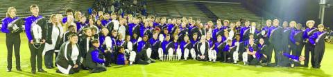 The Marching Greyhounds wrapped up marching competition season on Saturday at Deep South Classic Marching Competition in Jesup. Their competition show, “Piano Man, The Music Of Billy Joel,” earned a final score of 88.65. CONTRIBUTED