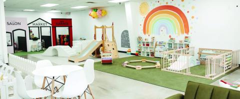“It is a creative play space, Montessori-based, with a lot of imagination play,” co-owner Kacey Mack said. CONTRIBUTED