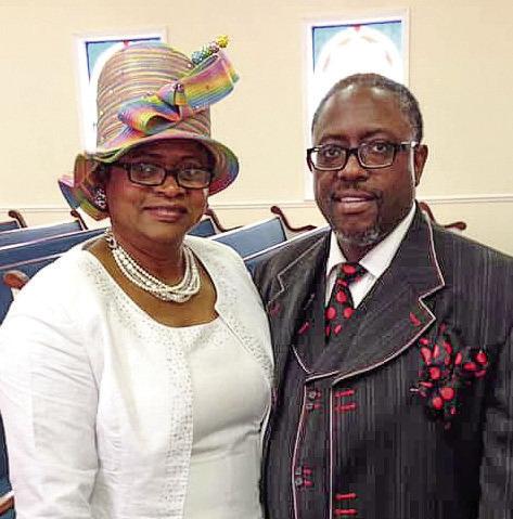 Rev. Greene and his wife Jennifer. CONTRIBUTED