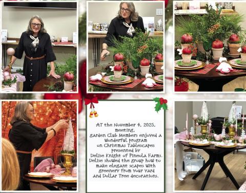 Gray Garden Club prepares for Christmas