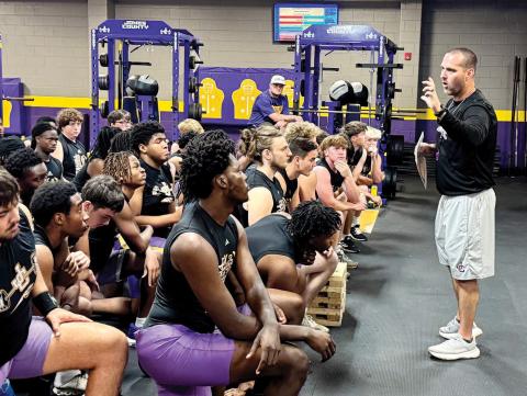 Greyhounds begin summer with focus on strength, speed