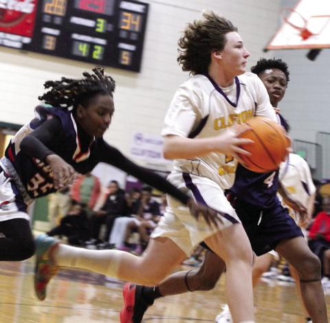 CRMS splits with Lamar County