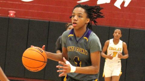 Amaris Ridgeway has been a leader this season for the Lady Greyhounds.