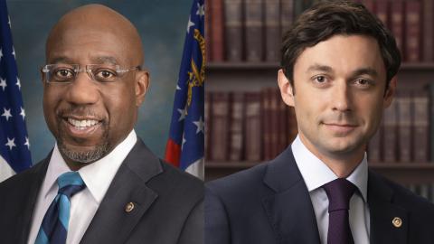 U.S. Sens Raphael Warnock and Jon Ossoff