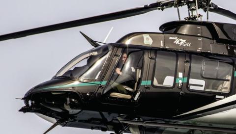 A Georgia DNR aviation crew searches Lake Oconee for missing boater Gary Jones last week. CONTRIBUTED/Casey Brady