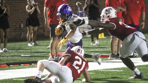 Hounds open season with 35-12 win