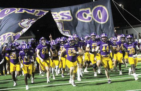 The Greyhounds charge back into action on Friday at Eagles Landing. BRAD HARRISON/Staff