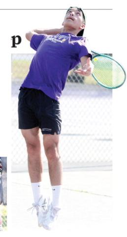 Tennis teams sweep GMC Prep