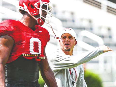 Todd Hartley instructs Bulldogs as the now-highest-paid tight ends coach in college football.