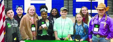Jones County 4-H Cloverleaf DPA winners