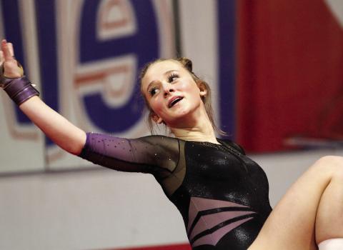The Gym Hounds take the mat for the first time this season on Saturday at Elite Gymnastics. BRAD HARRISON/File photo