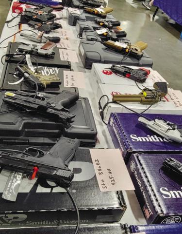 Red Roo Defense sells many different kinds of handguns. CONTRIBUTED BY MATTHEW SIMS