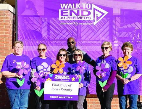 Pilot Club walks for Alzheimer’s