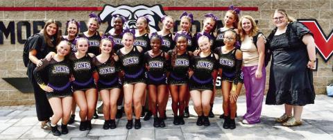 Varsity competition cheer second, middle school third at Morgan County