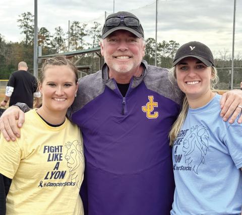 Saturday’s benefit event for Coach Blake Lyons raised an excess of $13,000. BRAD HARRISON/Staff