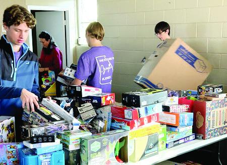 Junior Leadership Jones gives back to the community