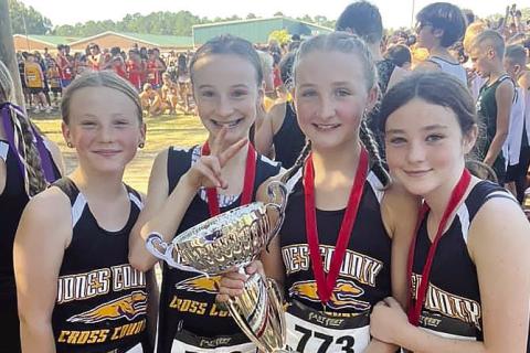 Middle schoolers claim big finishes at state cross country