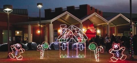 Bright Lights and Winter Nights at Dames Ferry Elementary School kicking off on Dec. 1. PHOTOS BY NATHAN CLARKE/Contributed