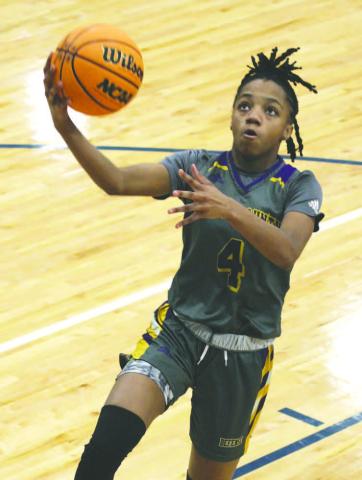 Amaris Ridgeway and the Lady Greyhounds are 14-3 following Monday’s win against Westlake. BRAD HARRISON/Staff
