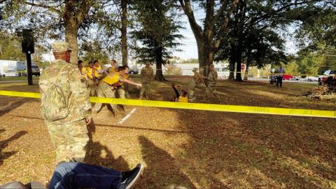 JCHS ROTC competes at state championship