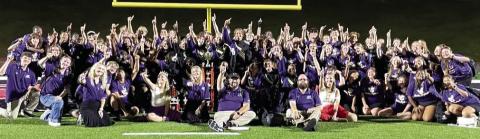 The Marching Greyhounds officially began competition season at Saturday’s Oconee Classic. The end result? The Marching Greyhounds winning the event’s silver grand champion trophy. CONTRIBUTED