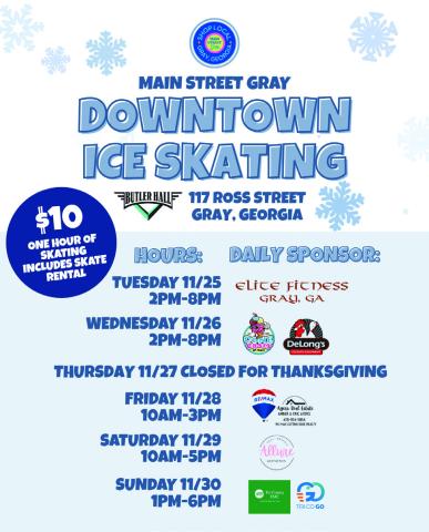 Ice skating coming to Butler Hall