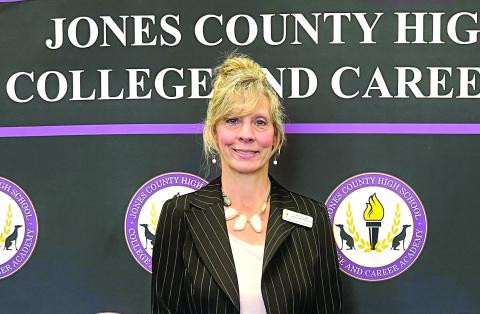 Lisa Collins, the new JCCCA CEO and executive director of college and CTAE programs. ALAINA CLARKE/Staff