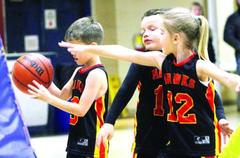 Youth basketball fills rec gym with excitement
