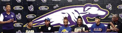 ChoRhonda Harris, who coached Amaris Ridgeway during her Lady Greyhound career, shares comments on the Lady Greyhounds standout as she signs a national letter-of-intent with Allen University. CONTRIBUTED