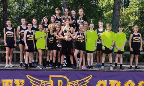Middle school boys win first, girls second at Clash