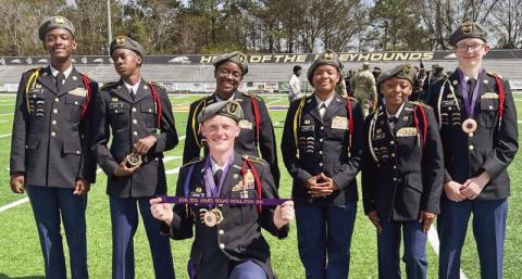 JCHS JROTC hosts inaugural drill meet