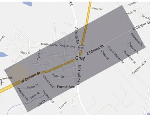 Main Street’s new boundaries are MLK Jr. Boulevard to Forest Avenue and Pinewood Drive to Washburn Drive. CONTRIBUTED