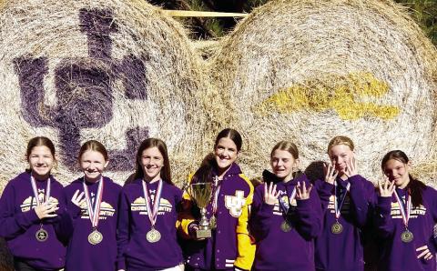 The Lady Greyhounds ran to their fourth region title in a row during Saturday’s sectional meet in Gray. CONTRIBUTED