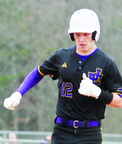 Davis Upshaw is batting .300 through the Greyhounds’ first four games. BRAD HARRISON/Staff