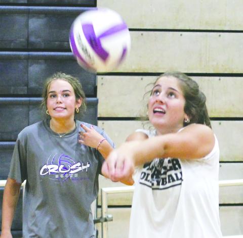 The Volley Hounds open the season at home on Thursday in a scheduled trimatch against Piedmont Academy and Putnam County. BRAD HARRISON/Staff